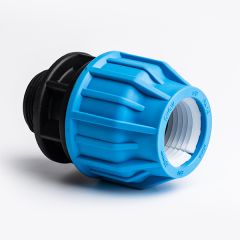 MDPE Compression Fitting Adaptor Plain/BSP - Male