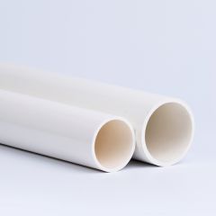 White PVC/ABS Pool Pipe Plain Ended 3m